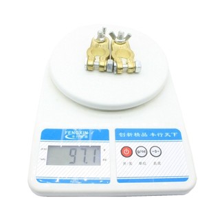 Phụ kiện điện ô tô cọc bình ắc quy đầu vặn Cọc bình ắc quy، Chất liệu Hợp kim nhôm mạ đồng،Bộ 2 cái،