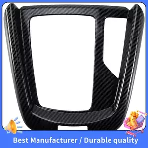Sợi Carbon ABS Xe Bánh Răng Trung Tâm Dịch Chuyển Núm Bảng Khung Bao Viền Cho 2 20-21 -3 15-21 RHD
