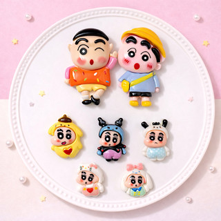 Set charm Shin cậu bé bút chì 7 món - Bộ 5 Set dễ thương Shin cute dễ thương D2026