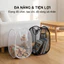 Sọt Lưới Đựng Quần Áo Giặt Cỡ Lớn 72L – Túi Đựng Đồ Gấp Gọn Thông Minh, Cứng Cáp, Tiện Lợi