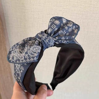 Nơ Đầu Nghệ Thuật Hình Hạt Điều Phong Cách Dân Tộc, Thon Gọn Khuôn Mặt, Phụ Kiện Tóc Thời Trang