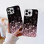Ốp Lưng Cho Samsung Galaxy A07 A06 A05 A04 A03 A02S A17 A16 A15 A14 A13 A12 A25 A23 A22 A20 A35 A31 A30 A55 A52 A51 A50 Mạ Acrylic IMD Case Họa Tiết Hoa Tím CYIM101
