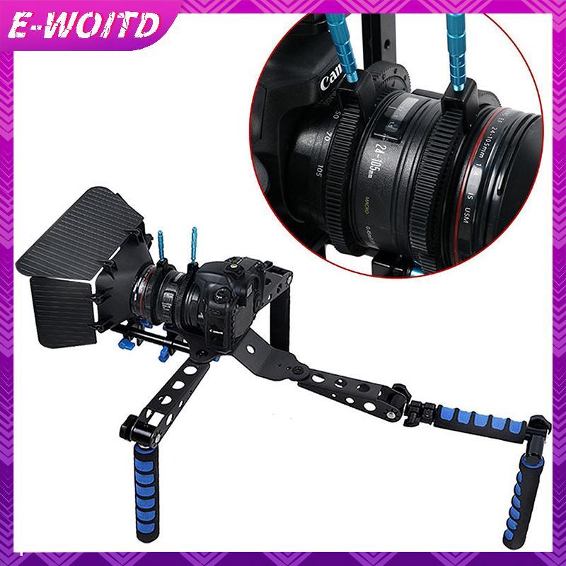 E-WOITD Zoom Focusing Follow Focus Handle Scale Lever có vòng bánh răng cho ống kính máy ảnh E-WOITD