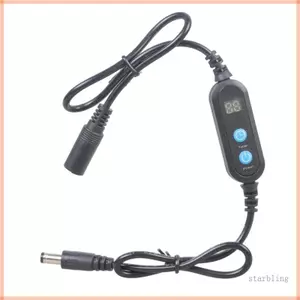 Màn hình LED ngôi sao Dây đóng tự động 5V 24V Thời gian có thể điều chỉnh cho quạt nước Đèn bàn Quạt làm lạnh