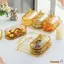 Đĩa vị trí đồ ăn nhẹ CHEESELY, ngăn có khay Hộp bảo quản trái cây sấy khô, Tấm trái cây trong suốt cao cấp chống ẩm bền bỉ Hộ gia đình