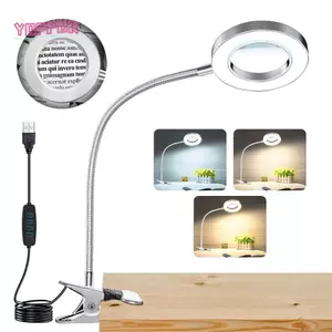 Kính lúp YOFFOR có đèn, 360°Cổ ngỗng linh hoạt