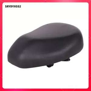 Yên xe đạp mềm rộng với đệm cao su dày, giảm sóc tốt, phù hợp cho đường núi và xe đạp điện, xe tay ga