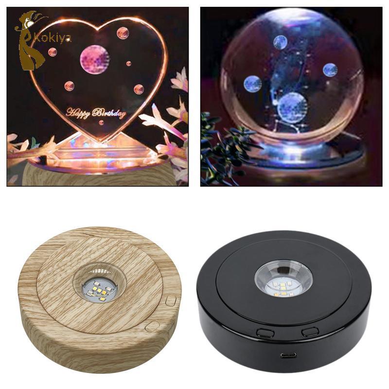 Đế trưng bày xoay 360 độ 4,5 Inch cho đồng hồ, trang trí bánh, màn hình xoay đầy màu sắc