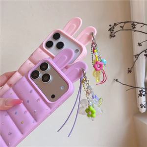 IPhone 17 Pro Max Tai ba chiều Họa tiết in hoa với họa tiết hoa Vỏ điện thoại chất liệu TPU