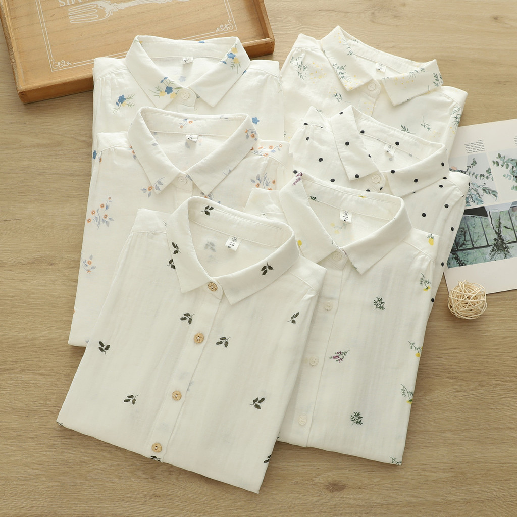 Áo sơ mi nữ cotton chất lượng cao