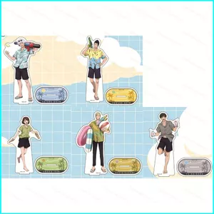HK1 Jujutsu Kaisen Satoru Gojo Geto Suguru Ieiri Shoko Nanami Kento Acrylic Đứng Tấm Giá Đỡ Hình Đồ Chơi Mô Hình KH1