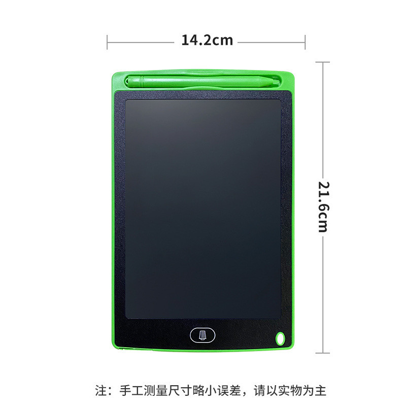 Máy tính bảng viết tay LCD 8,5 inch, bảng viết điện tử, bảng vẽ nguệch ngoạc LCD cho trẻ em