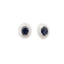 Nhẫn Sapphire & Tanzanite, Bộ Trang Sức Ba Mảnh Sang Trọng với Ánh Sáng Rạng Rời