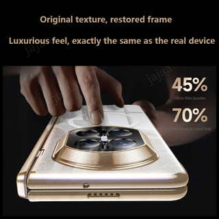 HD Trong Suốt Ốp Lưng Điện Thoại Huawei Mate X7 MateX7 5G Từ Gấp Bản Lề Đứng Giá Đỡ Vỏ Bảo Vệ