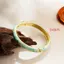 DARON Vintage Cloisonne Lắc Tay, Vintage Rỗng Ra Hoa Lắc Tay, Thủ Công Truyền Thống Cổ Điển Dân Tộc Nữ Tay Vòng Tay Nữ