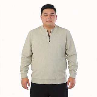 Áo Thun Waffle Dài Tay Plus Size Nam - Mềm Mại và Ấm Áp cho Hàng Ngày