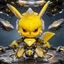 Pikachu Cos Bumblebee Mecha Nhân Vật Hành Động Pokemon GK Mô Hình Sưu Tập Đồ Chơi Quà Tặng Cho Người Hâm Mộ