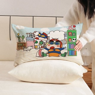 Hoạt Hình Hoạt Hình Phong Cách Nhật Bản Crayon Shin-Chan Vỏ Gối Ký Túc Xá Sinh Viên Vỏ Gối Thân Thiện Với Da 48 * 74cm In Hai Mặt