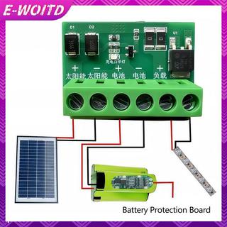 E-WOITD Bền DC6-45V Bảng mạch điều khiển LED 10A-20A hoàn toàn tự động BẬT TẮT Bảng đèn đường năng lượng mặt trời E-WOITD