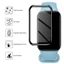 2-10 Chiếc Cong Kính Cường Lực Cho Xiaomi Band 10 9 8 Pro Active 9Pro 8Pro Đen Edge Bảo Vệ Màn Hình Cho Xiaomi Band 7 6 5 4c Pro 7Pro Chống Vân Tay Phim Kính HD