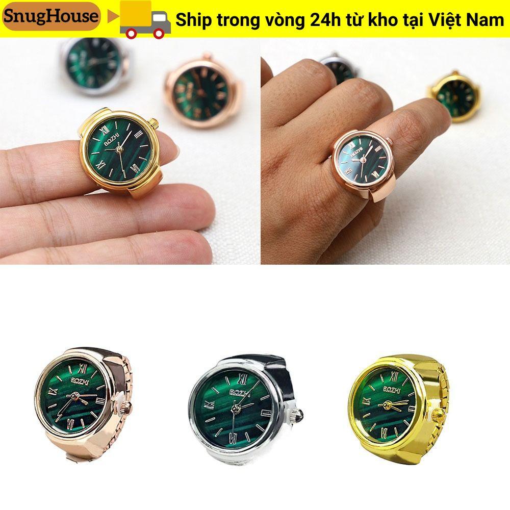 SNUGHOUSE Nhẫn Đồng Hồ Phụ Kiện Thời Trang Đồng Hồ Trang Sức Đồng Hồ Kỹ Thuật Số Thời Trang