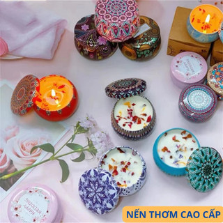 Nến Thơm Mini Thơm Phòng, Nến Thơm Handmade Giúp Thư Giãn Và Decor Trang Trí Cho Không Gian Lãng Mạn