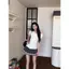 <![CDATA[Áo sơ mi ngắn tay kiểu Pháp form slim]]>