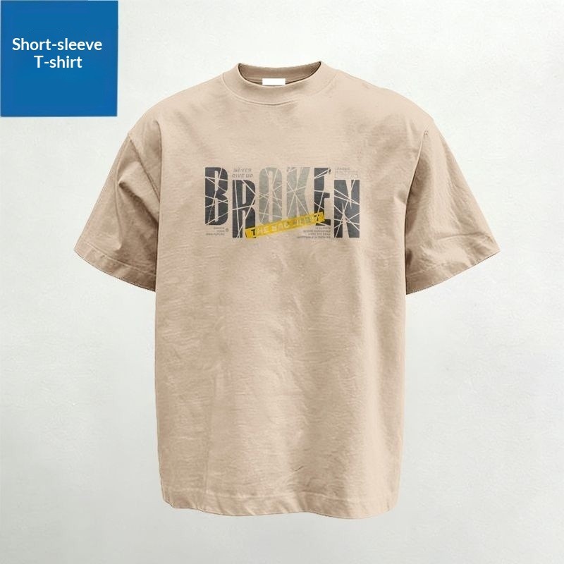 <![CDATA[Áo thun cotton nguyên chất, thiết kế cổ điển phù hợp streetwear, unisex]]>