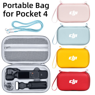 Dành Cho DJI Osmo Pocket 4 Túi Bảo Quản Đa Năng Bộ Di Động Đeo Vai Túi Xách Volg Cầm Tay 4 Thể Thao Camera Phụ Kiện