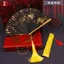 Quạt Mạ Vàng Mạ Vàng Bạc Gấp Quạt Khiêu Vũ Di Động Di Động Quạt Hanfu Tặng Hiện Cầm Tay Phong Cách Trung Hoa Gửi Người Nước Ngoài Bạn Cùng Lớp 260419