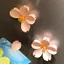 Sakura Từ Tủ Lạnh Nam Châm Cói Kẹp Cánh Hoa Niêm Phong Kẹp Túi Kẹp Snack Sealer Nhà Bếp Bảo Quản Thực Phẩm saixit2vn