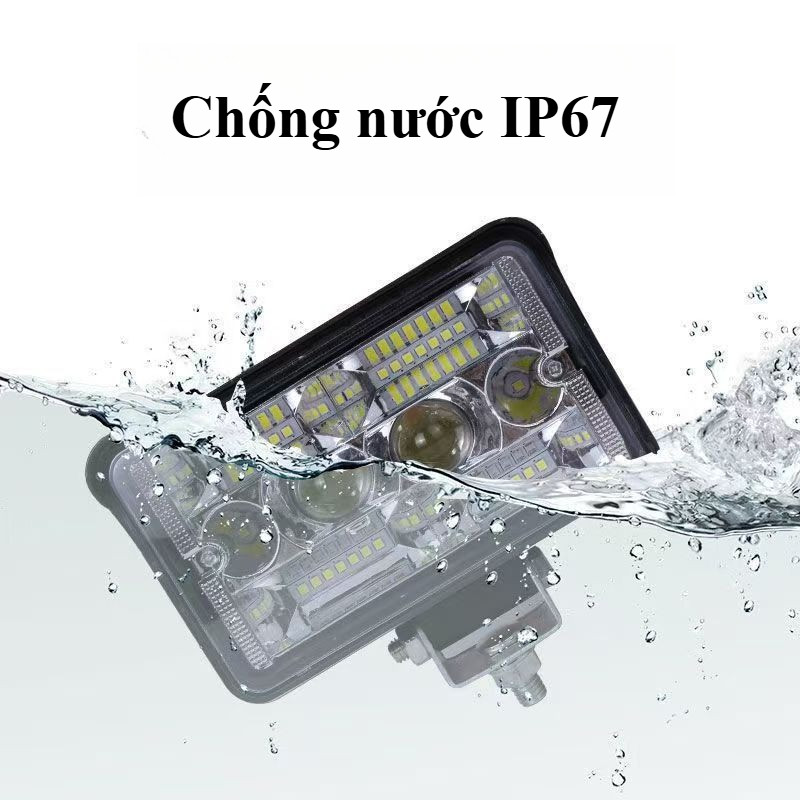 Đèn LED Ô Tô 12V/24V Siêu Sáng - Ánh Sáng Trắng/Vàng, Tiết Kiệm Điện, IP67, Cho Đèn Pha & Sương Mù