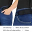 Móc kim loại chức năng Dây thắt lưng co giãn Unisex Buckle-Less Co giãn Dây thắt lưng vô hình để làm việc ngoài trời D