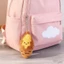 KIKIN Mềm PP Cotton Đầy Khoai Lang Sang Trọng Đồ Chơi Móc Khóa Chắc Chắn Thoải Mái Handfeel Cho Móc Khóa Trang Trí