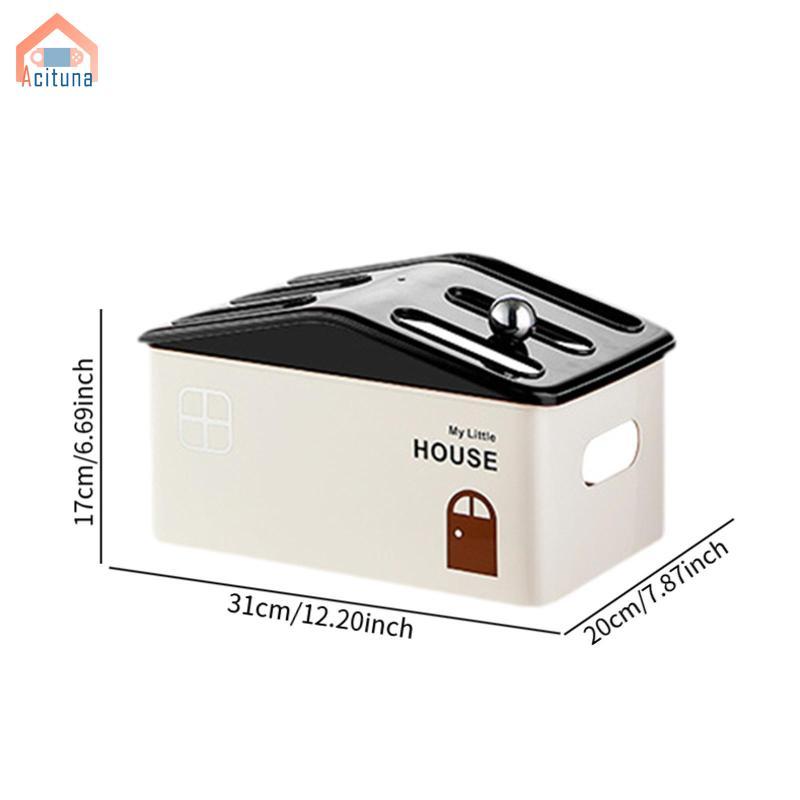 Hộp lưu trữ bộ định tuyến, Hộp quản lý cáp tiết kiệm không gian sáng tạo, Hộp dải nguồn Hider Máy tính để bàn cho gia đình văn phòng