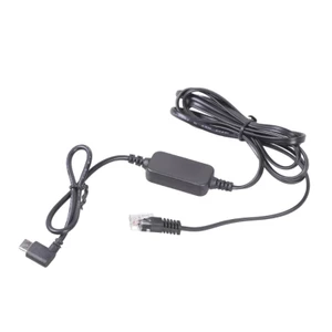 Niki 90 Độ Góc USB C 5V Sang RJ11 12V Dây Nguồn Dài 175cm Cho Các Ứng Dụng Và Thiết Bị Ô Tô
