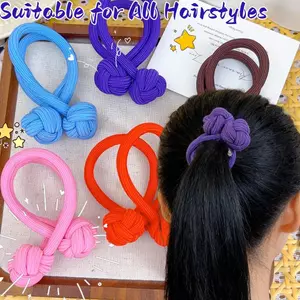 Băng đô dự tiệc nữ - Dây buộc tóc vải mềm, phụ kiện thời trang họa tiết hoạt hình
