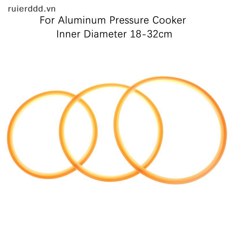 # ruierdd # Vòng đệm cao su silicon màu nâu cho nồi áp suất nhôm 18 / 20 / 22 / 24 / 26 / 28 / 30cm.