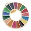 Thời Trang Liên Hợp Quốc SDG Rainbow Pin Trâm Cài Huy Hiệu Tiệc Khăn Men Chân