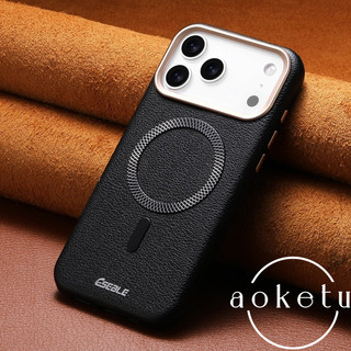 Họa tiết vải thiều từ tính sang trọng nhẹ phù hợp cho vỏ điện thoại Apple 17 ProMax iPhone 16 nhẹ 15 da doanh nhân Air / 14 / 13 bao gồm tất cả vỏ bảo vệ chống rơi