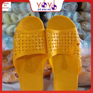 Dép tổ ong Đan Vàng nam nữ (loại 1) đi trong nhà đi làm chống trơn trượt yoyo
