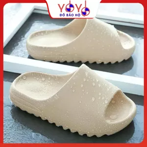 Dép bánh mì nam nữ size 36-43 thiết kế đơn giản, đế răng cưa vân sần nhám, dép lê, dép siêu nhẹ