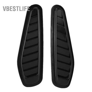 VBESTLIFE 2 chiếc Ô Tô Hút Gió Trang Trí Muỗng Nắp Ca-pô Thông Hơi Hood Bao Đa Năng