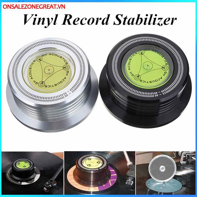 Ons 50Hz LP Bộ ổn định đĩa Kim loại Bàn xoay Trọng lượng Kẹp ghi máy nghe nhạc Phụ kiện tại