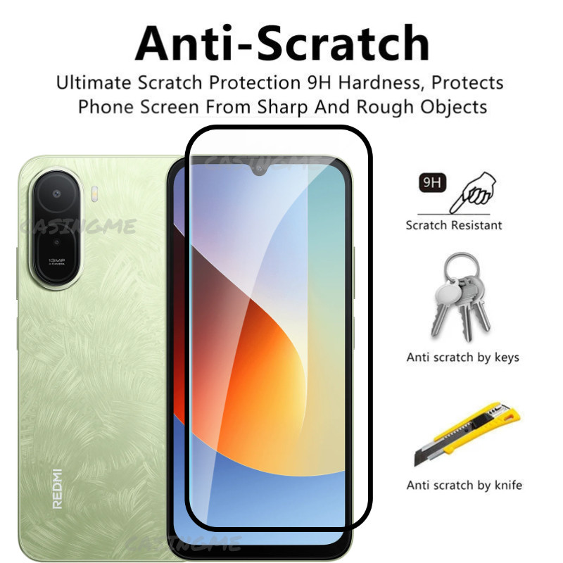 Redmi A7 Pro 2026 Bảo Vệ Màn Hình Trong Suốt Full Cover Phim Cho RedmiA7Pro Redmi A7 RedmiA7 Pro A7Pro 4G 5G 2026 Kính Cường Lực Ống Kính Máy Ảnh