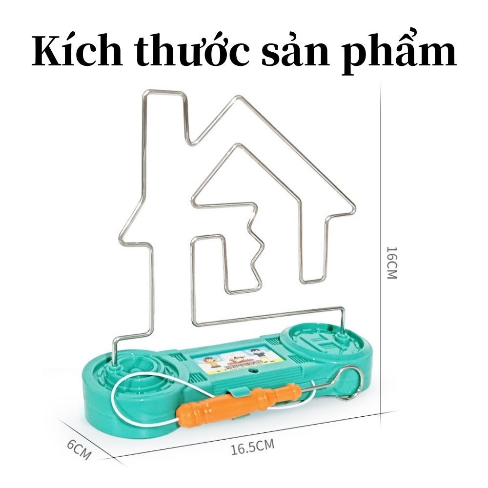 Siêu Thần Kinh Trò Chơi Dây Kỹ Năng Mê Cung Trẻ Em Người Lớn Dây Thần Kinh Chạm Vào Cổ Điển Retro Thời Gian Gia Đình