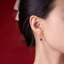 Bông tai nữ Cinnabar đơn giản mới