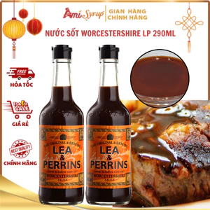 Nước Sốt Worcestershire Lea & Perrins Lọ 290ml, Nước Xốt Thơm Ngon Đậm Đặc