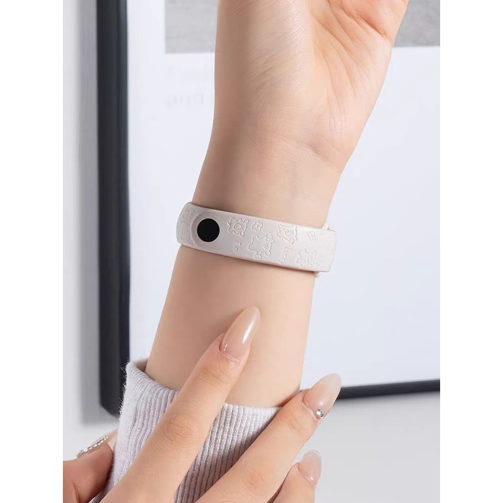 Dây đeo silicon mềm mại cho Xiaomi Mi Band 10 9 8 Dây đeo NFC Vòng đeo tay cao su thể thao Pulseira Band 10 9 8 Phụ kiện