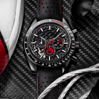 Cổ Điển Thạch Anh Đua Chronograph Đồng Hồ Apollo 8 Nam Dây Da Dạ Quang Nam Thể Thao Đồng Hồ Đeo Tay Thời Trang Thường Ngày Đồng Hồ